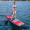 Inflatable Paddle Board with Triple Fins and Adjustable Handle